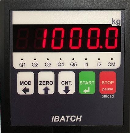 Batching controller, weight display, weighing display