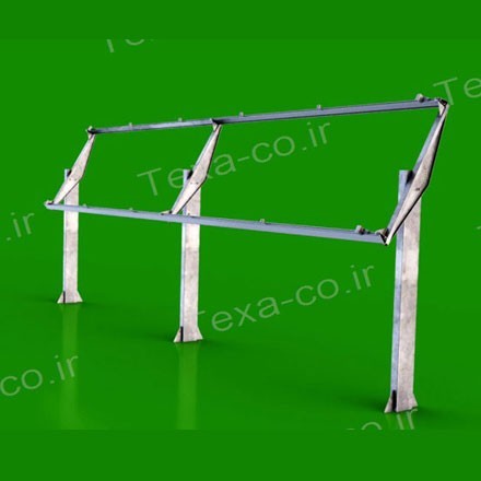 استراکچر(سازه) خورشیدی بازودار تکسا