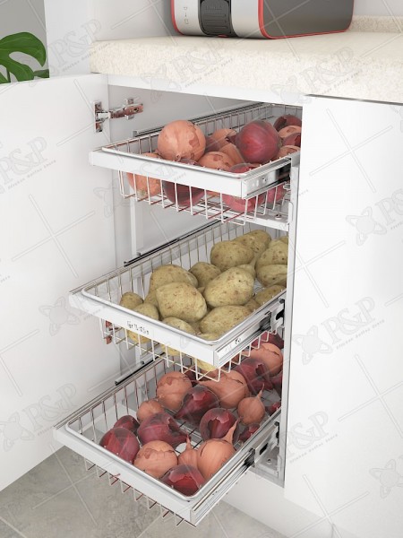 انواع تجهیزات ریلی داخل کابینتی