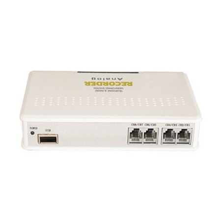 Recording conversations phone lines fixed(online from 2 to 128 lines) voice communication