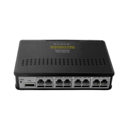 Recording conversations phone lines fixed(online from 2 to 128 lines) voice communication