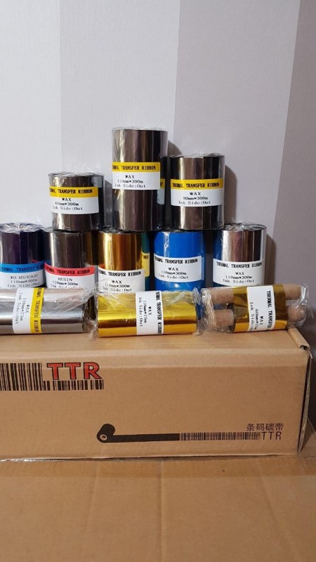 فروش انواع ریبون وکس – رزین و…..