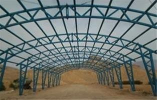 Super lightweight, cheap and durable shed in accordance with international standards