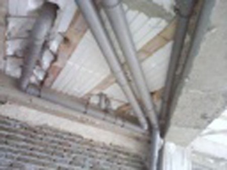 Pipe opening, solidification and dewatering = diagnosis of device pipe rupture