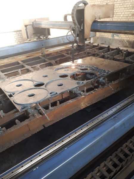 مرکز برش CNC لیزر، هواگاز، پلاسما، واترجت