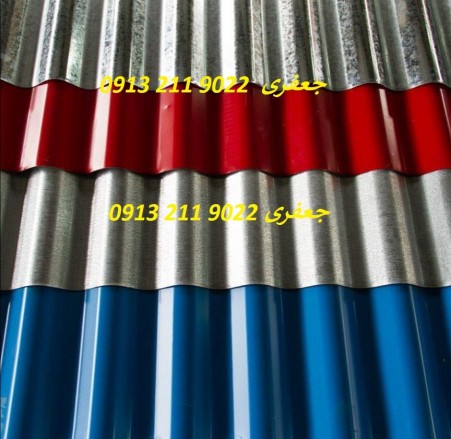 Galvanized sheets-colored tiles