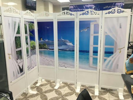 پاراوان, etc., partition., the Moving Wall - free shipping to all over the country