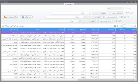 نرم افزار اتوماسیون اداری فانوس