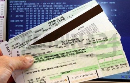 Plane tickets