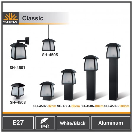 Lights garden set radius