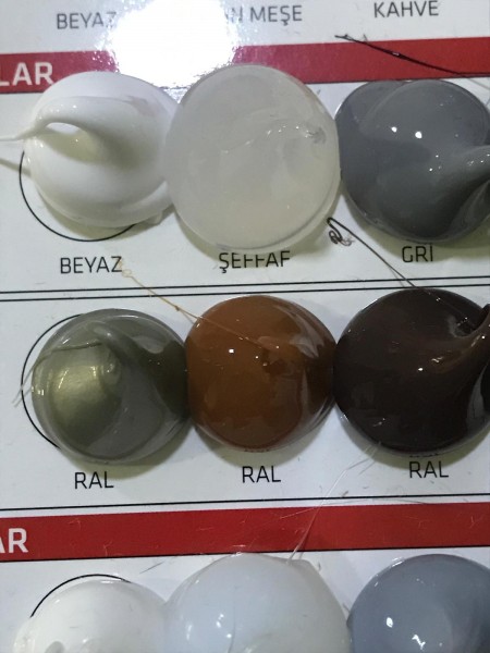 سیلیکون رنگی