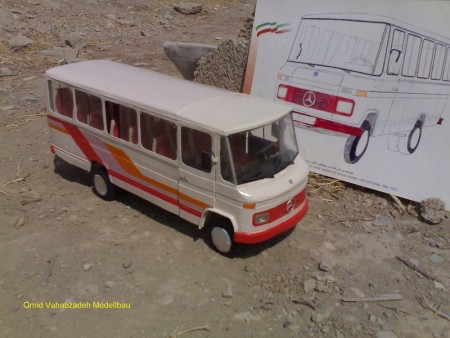 ماکت مینی بوس بنز