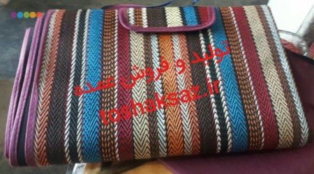 فروش عمده انواع تشک مسافرتی و زیرانداز جاجیم و حصیر پلاستیکی