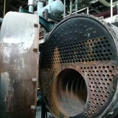Thickness testing, validation, and issuance of a health certificate, boiler