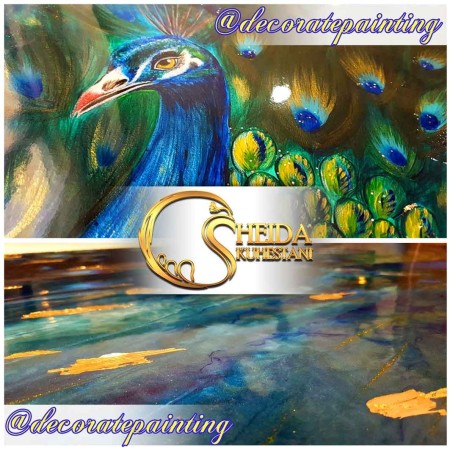 فروش تابلو های هنری رزین اپوکسی