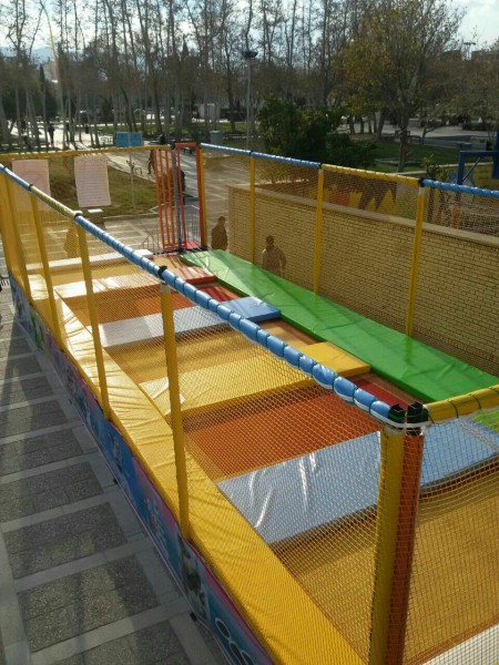 Special sale of amusement park trampoline