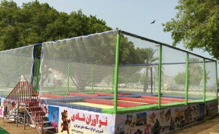 Special sale of amusement park trampoline