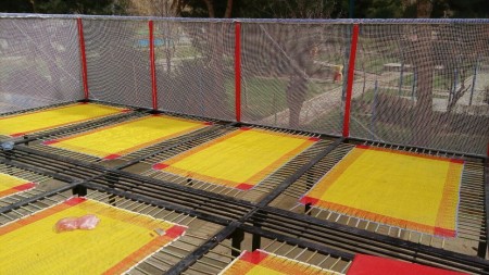 Special sale of amusement park trampoline