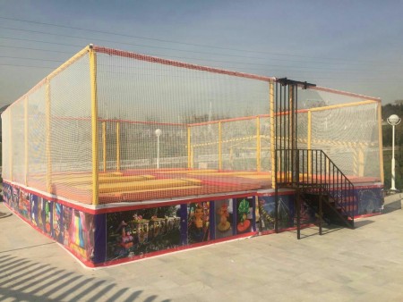 Special sale of amusement park trampoline