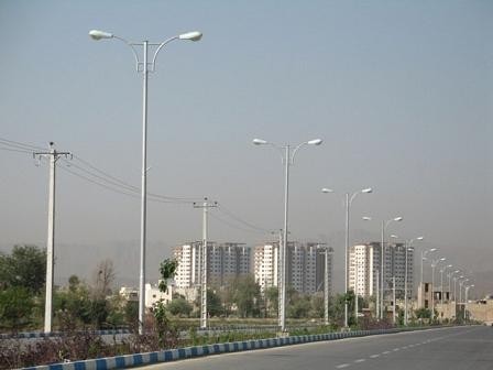 پایه چراغ خیابانی