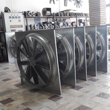 فن مکنده -هواکش اکسیال