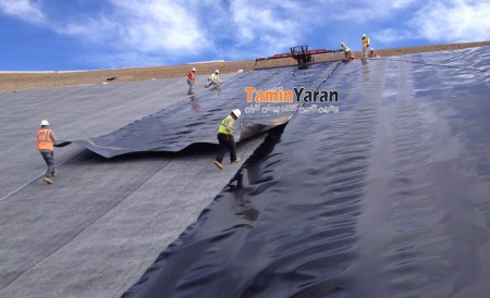 Agricultural pool geomembrane insulation