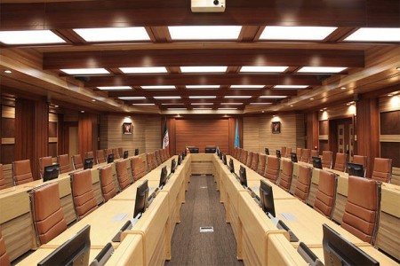 Chair, symposium, etc. Amphitheater, etc., cinema, etc. conference الکتروویژن