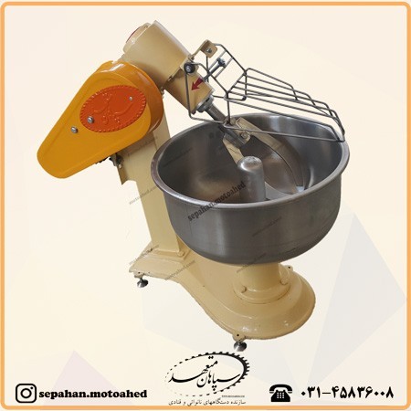 تولید خمیرکن های نانوایی در حجم های 15 تا 400 کیلویی