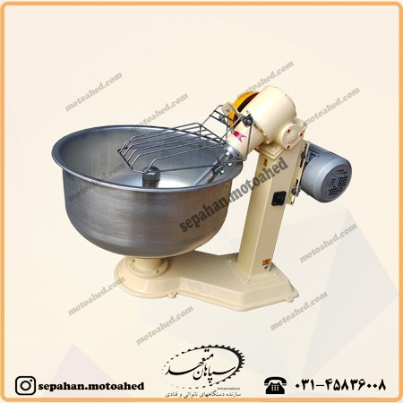 تولید خمیرکن های نانوایی در حجم های 15 تا 400 کیلویی