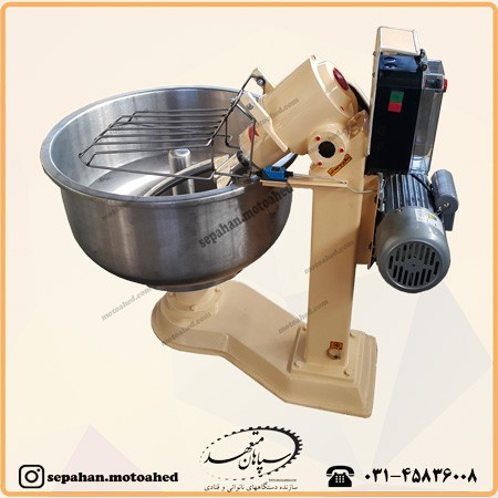 تولید خمیرکن های نانوایی در حجم های 15 تا 400 کیلویی