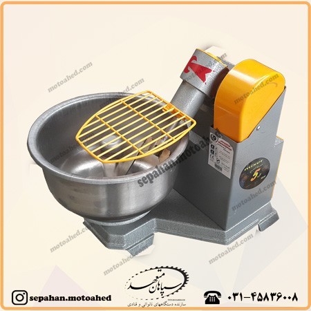 تولید خمیرکن های نانوایی در حجم های 15 تا 400 کیلویی