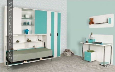 The implementation of a variety of cabinets and cupboard, wall, etc. bed folding office partition