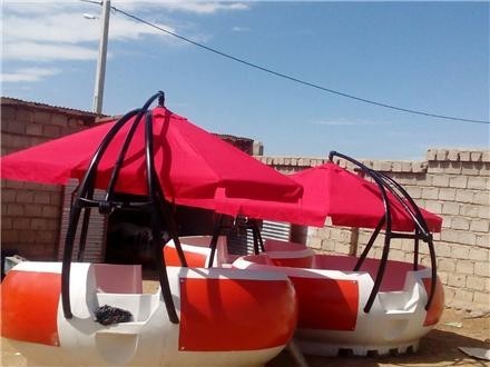 قایق پدالی قو_قایق موتوری گرد