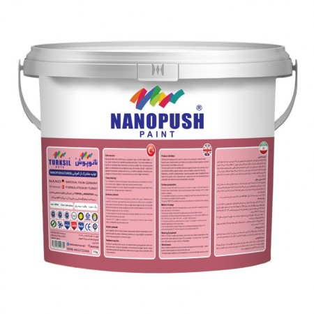 رنگ اکریلیک نیمه براق داخل و خارج فول شستشو