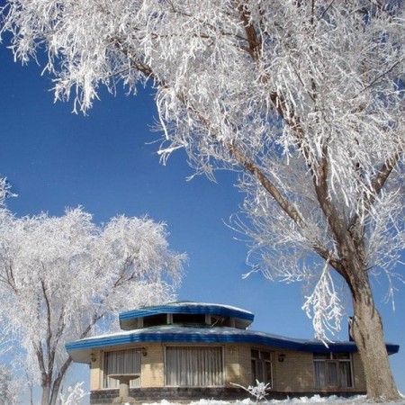 Rental villa village, Zayandeh River, chadegan