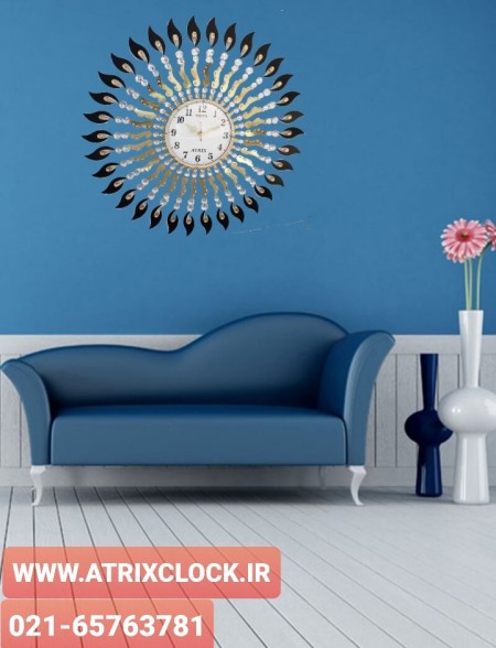 ساعت دیواری فانتزی مدل خورشیدی 2020 شرکت آتریکس