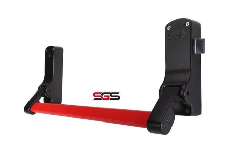 Handles emergency exit panic lever