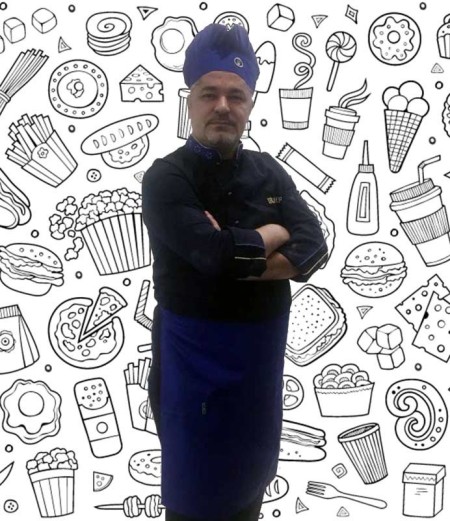 Classroom education fast food by Chef Abbas Hosseini