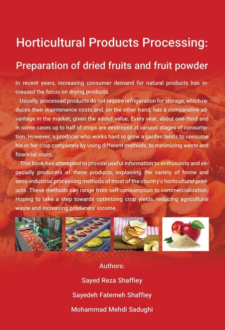 Books processed horticultural products: the preparation of dried fruit and fruit powder