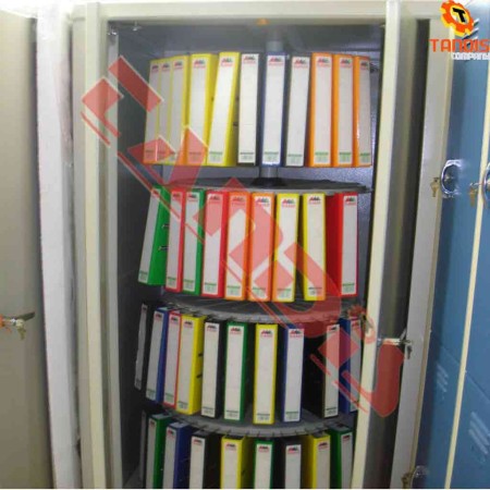 کمد بایگانی گردان چهار طبقه آویز