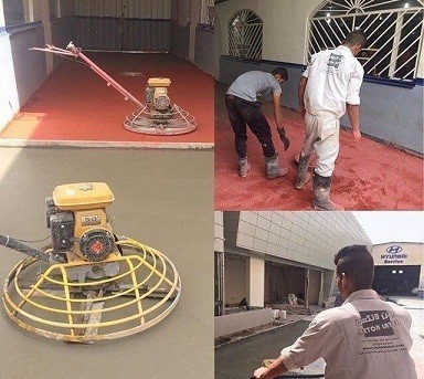 Reinforcement and improvement of concrete structures