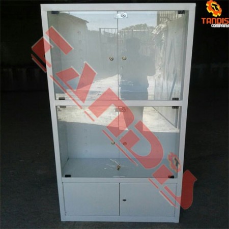 کمد کتابخانه چهار شیشه