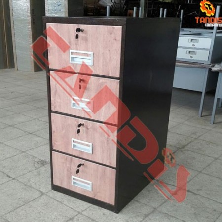 فایل بایگانی باقفل مجزای کشوهاو قفل مرکزی