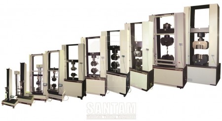 Servo-electric tensile testing machines from 100 kg to 200 tons capacity (15 models)