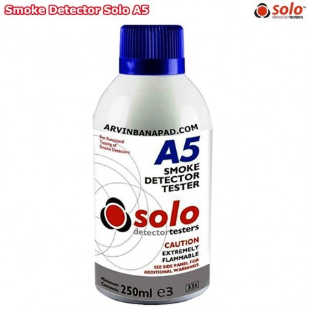 Spray test, fire alarms, smoke Solo A5