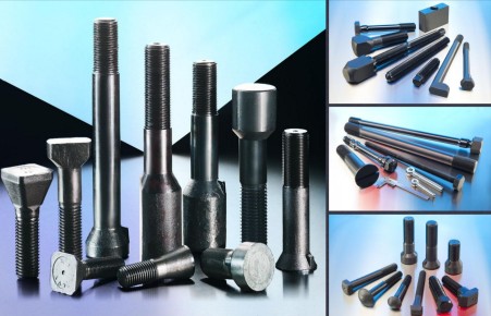 Types of screws and gaskets, especially masters of Studbolt