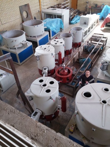 Construction of Plast wood door production line