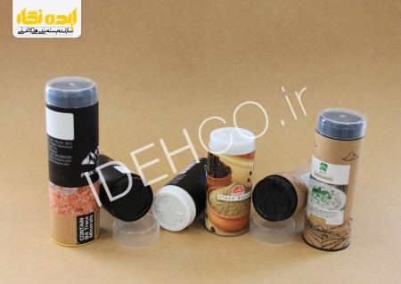 Cardboard cans and cylindrical cardboard packaging container