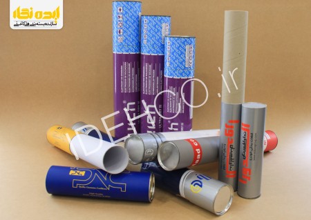 Cardboard cans and cylindrical cardboard packaging container