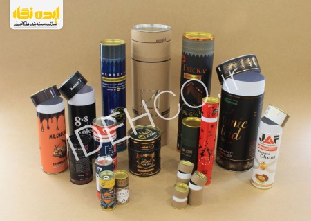 Cardboard cans (paper cans) of dried fruits